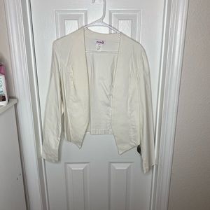 Off white blazer jacket